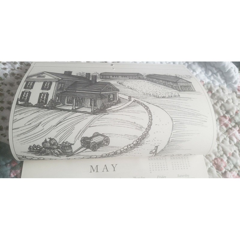 CTS 2023 CAPE COD SKETCH WALL CALENDAR Christmas Tree Shop