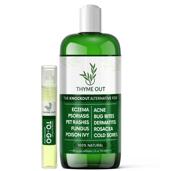 All Natural Eczema Treatment- Psoriasis Treatment - an All-in-One Solution for Acne, Dermatitis, Rosacea, Cold Sores, Pet Rashes, Bug Bites, and Poison Ivy - Anti-Itch Spray for Itchy Skin Relief