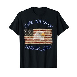 One Nation Under God Flag Christian T-Shirt