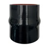 2.5" ID Silicone Hump Hose Coupler with 2 Tension Heavy-Duty