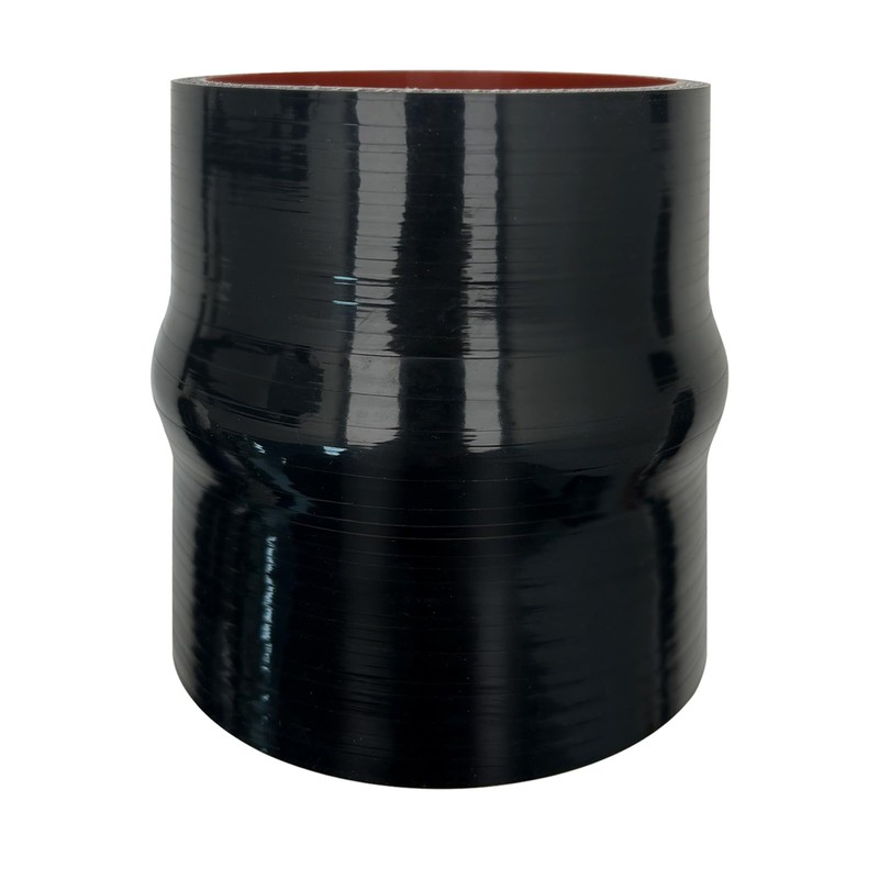 2.5" ID Silicone Hump Hose Coupler with 2 Tension Heavy-Duty