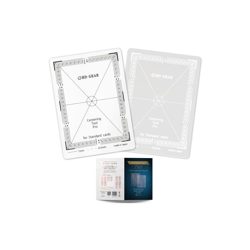 Centering Tool Pro Card Grading Kit PSA Pokemon Trading Cards