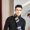 Glen Mila Mens Classic Winter Scarf Cashmere Winter Scarves Long