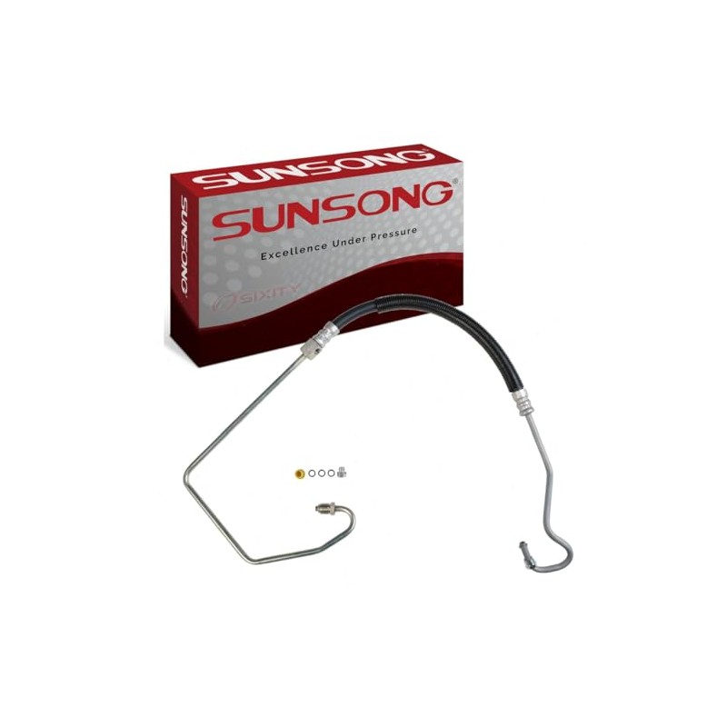 Sunsong 3402231 Power Steering Pressure Line Hose Assembly