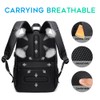 BANGE Travel Laptop Backpack with USB charge port can fit