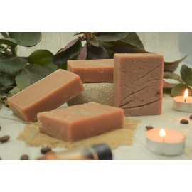 SVATV Handmade Soap with Goat Milk & Cocoa Butter | Soothing Herbs | Moisturising Skin - Traditional Ayurvedic Herbal Soap for Men and Women All Skin Types - 125g