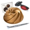 Nordic Ware Heritage Bundt Pan Gold 10 Cup Capacity With