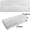 Spares2go Plastic Drawer Cover Flap Front Handle for Hotpoint Fridge