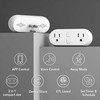 HBN Smart Plug 15A, WiFi&Bluetooth Outlet Extender Dual Socket Plugs