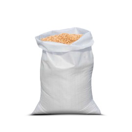 PRIMES DIY Strong Woven Rubble Builder PP Bags with liner, Builders Garden Waste Extra Large Bag Woven Sacks, Heavy Duty Polypropylene PP Rubble White Jumbo Sack (25 x 40 inches) - Pack 3