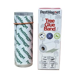 PestMagnet - Tree Glue Tape - 5 metres - Included: Long Binding - Resistant to Moisture - Glue Ring, Tree Glue Ring, Tree Tape 5 Metres with Long Tying Tape, Tree Trunk Protection, for Fruit Trees