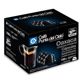 Café Punta del Cielo | Caja con 16 Cápsulas para Preparar Café de la Región Oaxaca Cosecha Premium Compatibles con el Sistema Dolce Gusto Contenido 112 Gramos