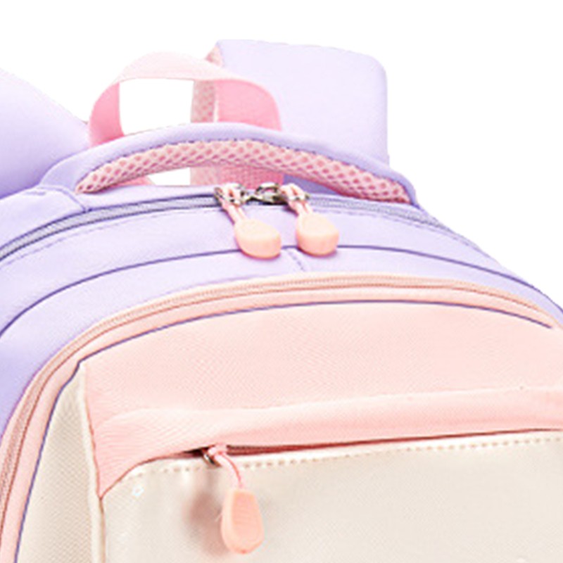 Kids Backpack Soft Comfortable Multi Layer Large Capacity Oxford Fabric