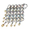 India Recycled Iron Bells Teardrop Wind Chime