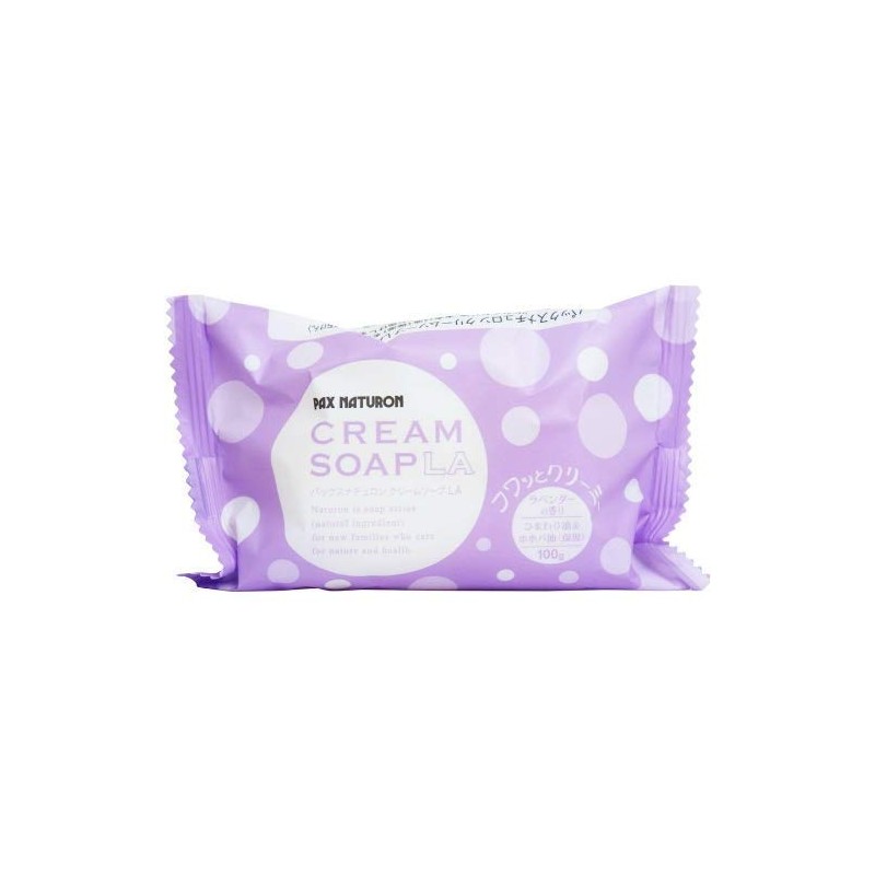 Taiyo Oils Pax Naturon Cream Soap, LA Lavender, 3.5 oz