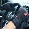 ComfyBear Warm Thermal Gloves Cycling Running Driving Gloves-Black (Black, M)