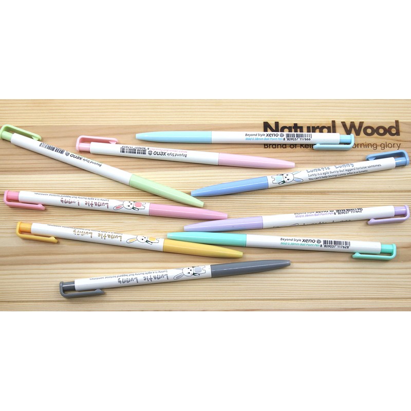 ZEESOON Xeno Lunatic Lunny 0.38mm Slim Ball Point Pen Dozen