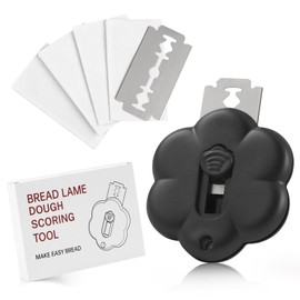 Rluahxnby Magnetic Bread Lame Dough Scoring Tool, Professional Extractable Sourdough Scoring Tool, for Sourdough Bread Making & Bread Extractable Bread Lame Dough Scoring Tool black