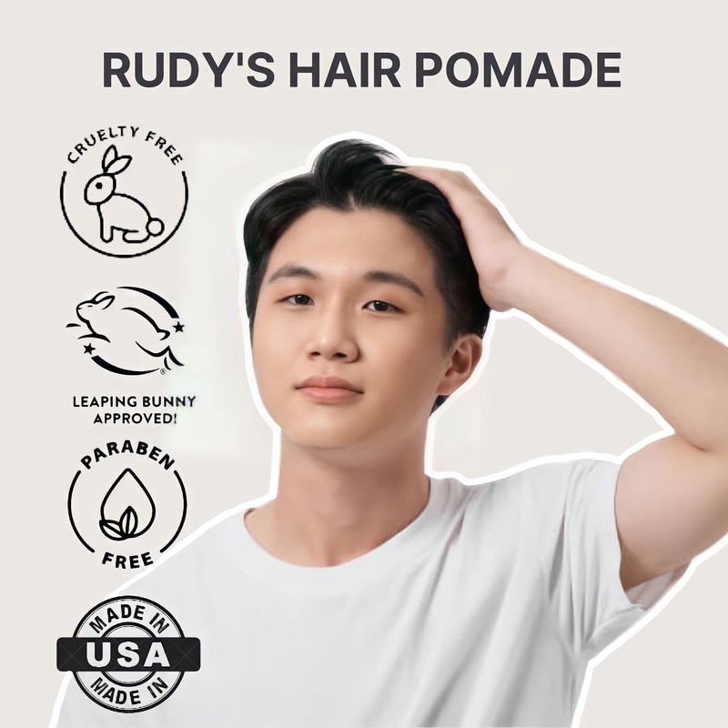 RUDY's Soft Clay Pomade - Lightweight and Pliable All Day