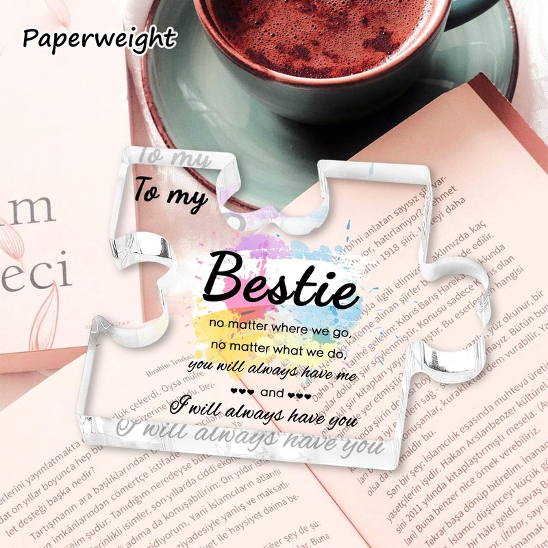 Bestie Gifts for Women, Friend Birthday Gifts for Women -