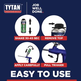 Eco Gun Foam Spray Applicator Gun, PU Insulating Foam Applicator Gun for Precise Dispensing, Heavy-Duty Professional Foam Gun for Construction and Home Improvement