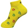 Andro Table Tennis Socks, Alpha Logo Socks, Support Design, Antibacterial,