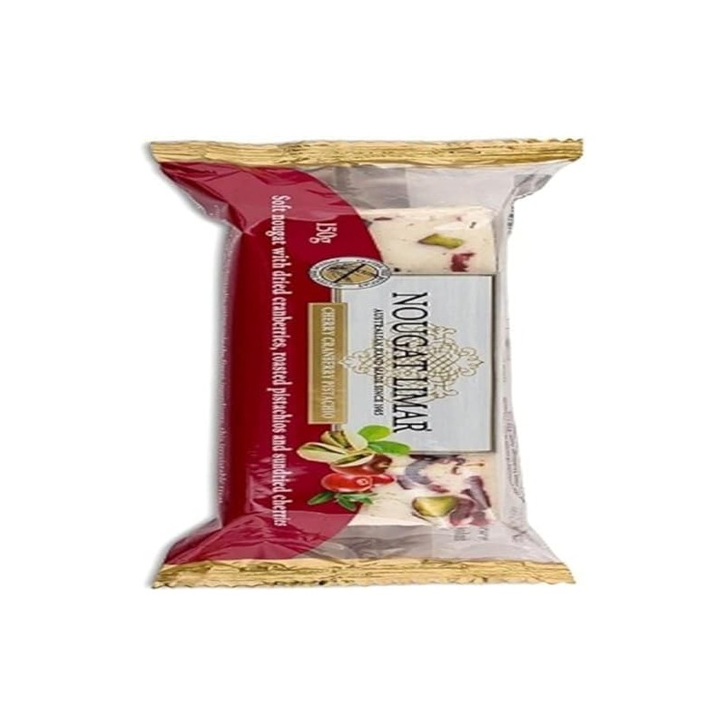 Nougat Limar Cherry Cranberry and Pistachio Nougat 150 g