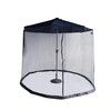 Island Umbrella NU6893 Umbrella Bug Screen, Black
