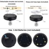 LUXSWAY Battery Operated LED Spot Lights Indoor,Wireless Accent Lights with