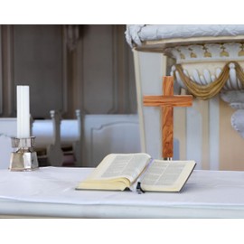 Spiretro Handcrafted Olive Wood Cross from Bethlehem - Wall Hanging or Tabletop Display - 6" x 10.25"