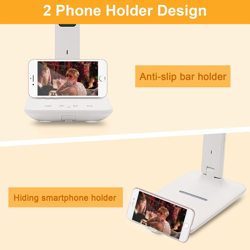 LAOPAO Desk Lamp with 10W Wireless Charging and USB Charging