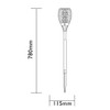 Luxform Lighting Art Deco Solar LED Torch Light