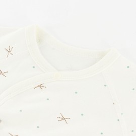 POBIDOBY Side Snap Baby Shirt for Newborn Baby Boys&Girls, Purcotton Infant Tshirt for Autumn&Winter (US, Age, 3 Months, Flower)