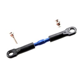 Traxxas 3737A Aluminum Assembled Turnbuckle Rustler, Blue, 39mm