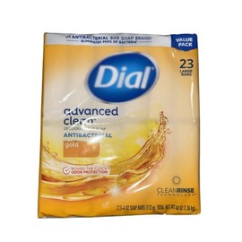 SCENTS N STORIES Classic Gold Bar Soap 4 Oz (23 Bars), Clean Rinsing Non-Drying Deodorant Soap Box