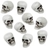 YumSur 10 Pieces Resin Skull Small Realistic Human Skull Replica
