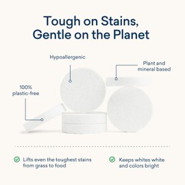 BLUELAND BLUELAND Laundry Detergent Tablets, 60 Count, Spring Bloom Scent, Plastic-Free Eco-Friendly Pods, Sheets, Liquid Alternative - Natural, Gentle, Non Toxic