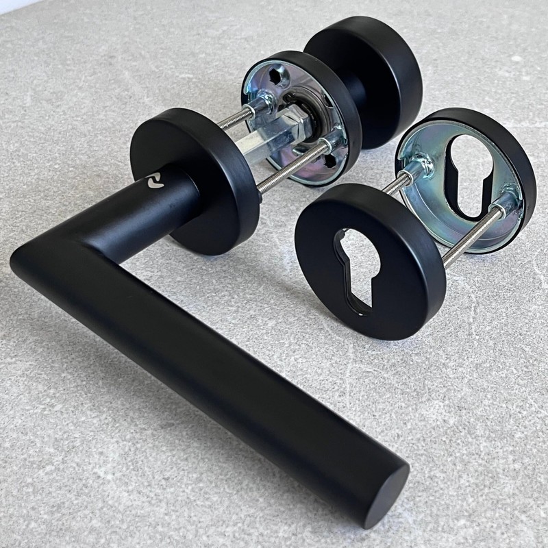 Sempro Livia R2 Interchangeable Fittings - Stainless Steel Black Matt