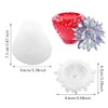 Strawberry Shape Resin Casting Silicone Molds by Jars Resin -