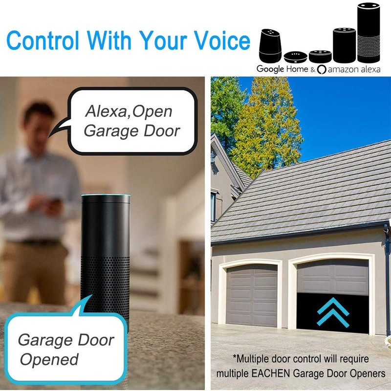 Newgoal Wireless Garage Door Smart Timer Opener Remote Control. Compatible