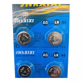 JNKXIXI 10 Pack LR44 AG13 Battery  LR44 PKCELL A76 GP76 SR44W 357A Alkaline watch pc