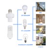 Remote Control Light Sockets,E26/E27 Bulb Base Holder with Timer,No Wiring