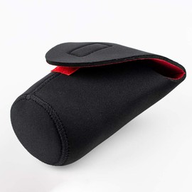 Lens Pouch Bag Lens Case Cover Sleeve,Soft Neoprene Travel Carry Protective Lens Pouch Set for Canon Nikon Sony Panasonic Pentax Olympus DSLR Camera Lens with Lens Cleaning Pen (L)