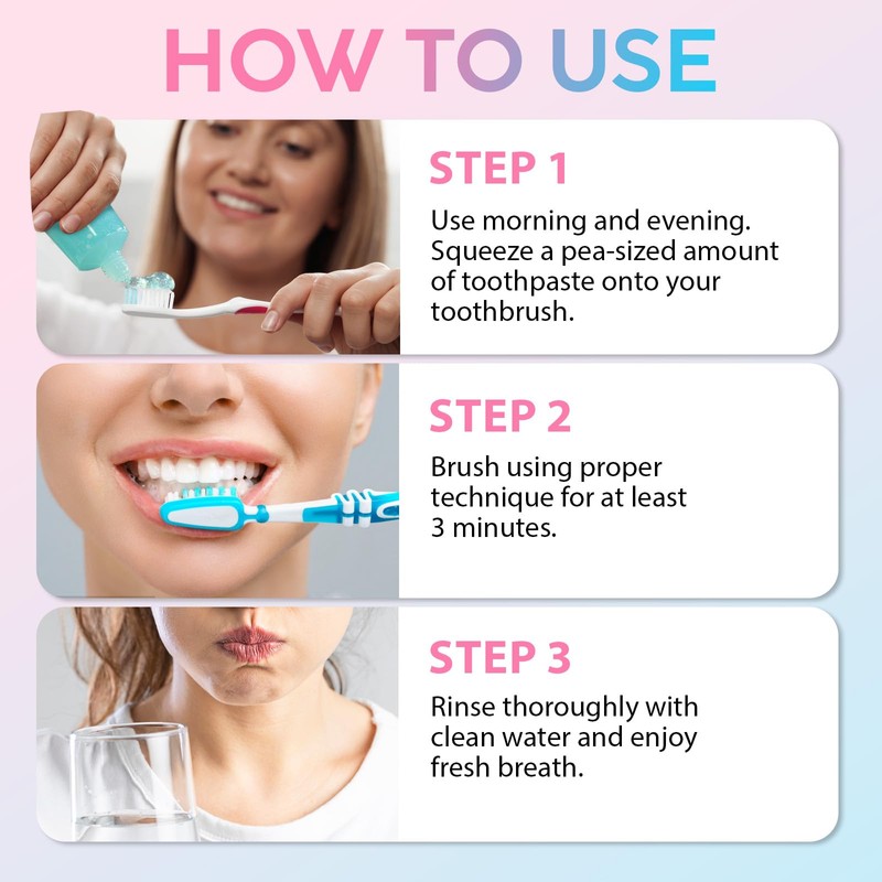 Niacinamide Whitening Toothpaste, Complete Care Toothpaste，Remove Tartar,Remove Tooth Stains,Protects Tooth