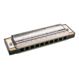 HOHNER Horner Harmonica Big River Harp/B Big River [Domestic Genuine Product] Silver/Black