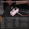AITONE Modulation Pedal for Electric Guitar with Chorus Flanger Tremolo