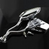 Unbranded Universal Chrome Skeleton Skull Hand Claw Motorcycle Rear View