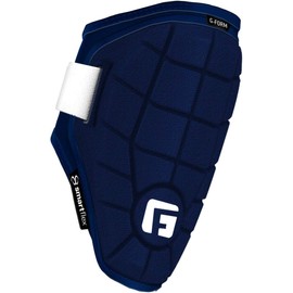G-Form Elite Speed Batter's Baseball Elbow Guard - Low Profile Baseball Elbow Pad with Adjustable Straps - Navy, Adult L/XL
