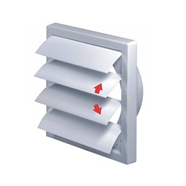 Blauberg UK DECOR 185X185/150G WHITE-A Vent Grille