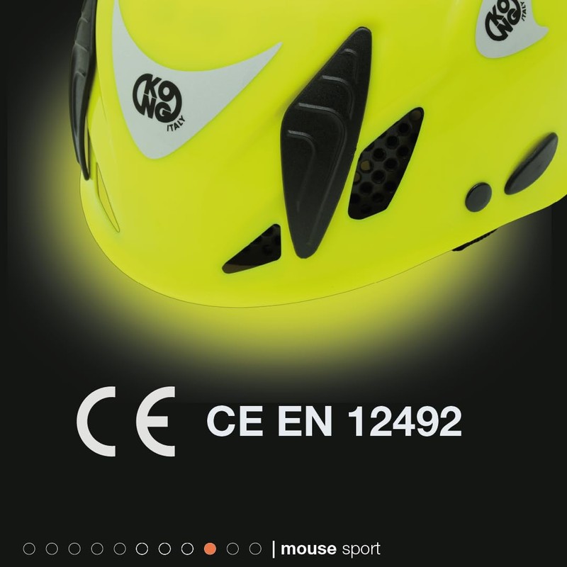 Kong 99716FY02KK Helmet Neon Yellow One Size